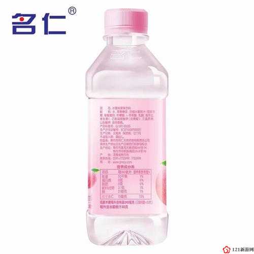 清爽水蜜桃味，畅饮不停歇：名仁水蜜桃味 375ml